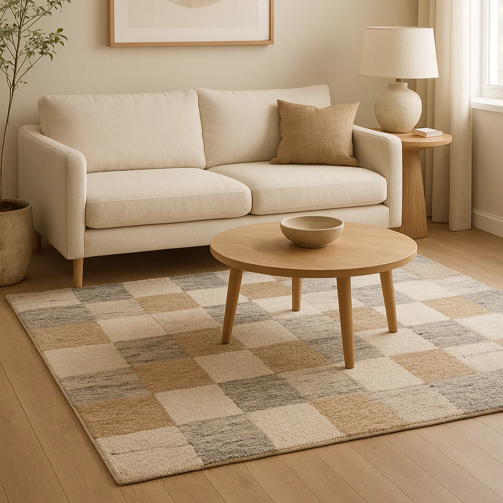 Alfombra Patch Beige - Image 6