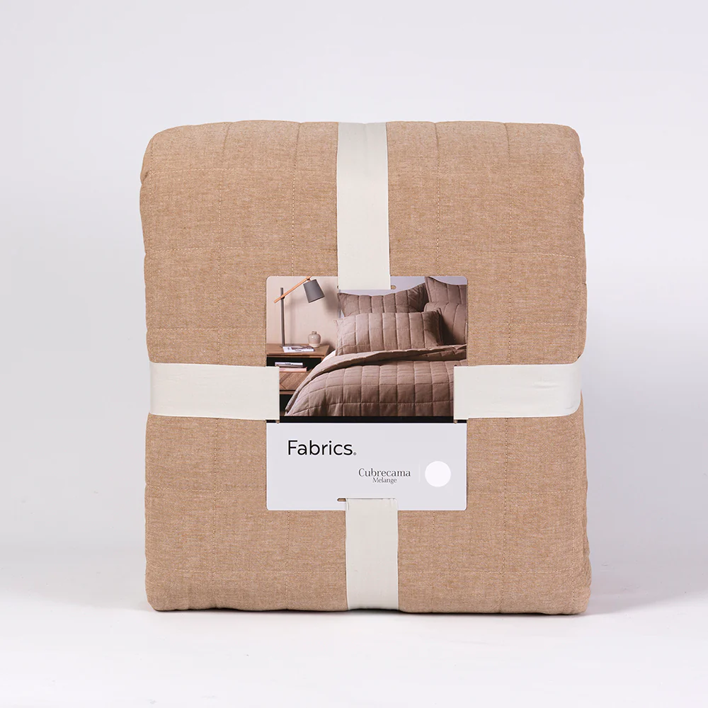 Cubrecama Quilt Oxford King Ocre - Image 5